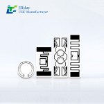 54× 34mm Passive UHF RFID Tag for Equipment Management, 915MHz Intelligent Tracking