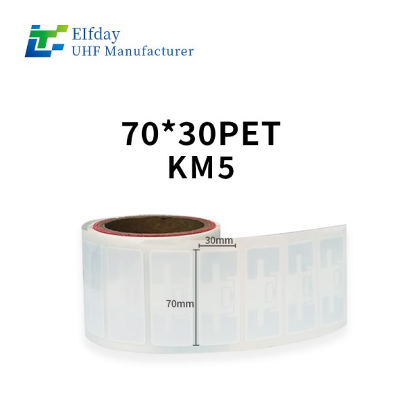 KM5 Chip 70*30mm RFID Tag for Industrial Asset Tracking