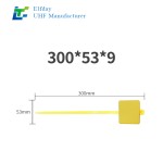 Detachable Reusable UHF RFID Zip Tie Tags for Asset Tracking with Secure Fastening