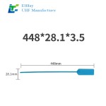 Detachable Reusable UHF RFID Zip Tie Tags for Asset Tracking with Secure Fastening