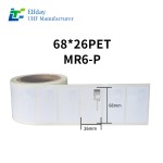 RFID UHF 68*26mm M730 tag Perforated Matte Pet Jewelry Tags for Gems/Silver, Waterproof for Inventory