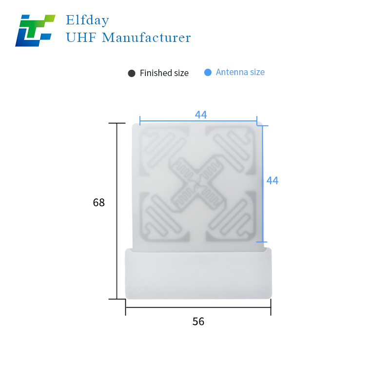 High-Quality 56X68mm KM4chip RFID Tags for Hospital Inventory Management