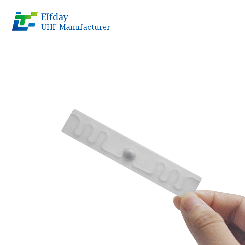 Silicone Based Washable RFID Tag 55*12mm for Clothing Sewn Soft Flexible and Durable