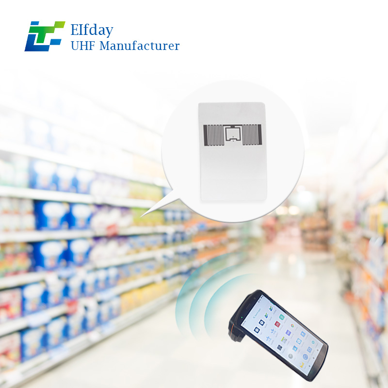 UHF RFID electronic tag for unmanned supermarket